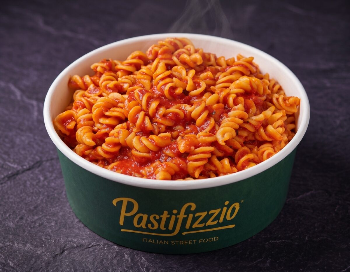 Pomodoro · pasta fresca con tomate San Marzano, albahaca y AOVE